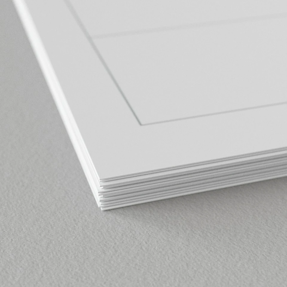 100# White Coated Paper